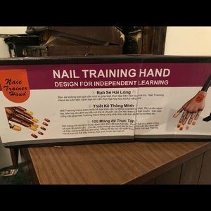Training nail hand